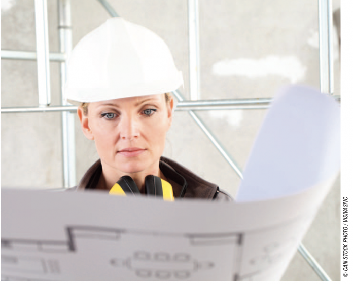 women in construction image