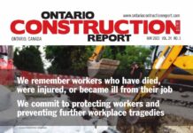 Ontario Construction Report may 2023 cover