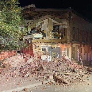 Historic building demolished in Penetanguishene after partial collapse