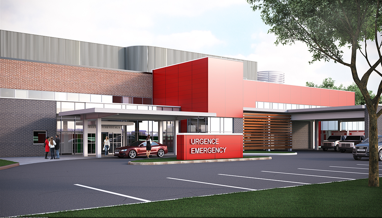Hawkesbury Hospital rendering