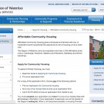 affordable housing kitchener